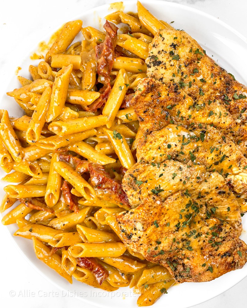 Marry Me Chicken Instant Pot - Allie Carte Dishes